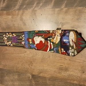 Mark Pendleton Santa/Xmas Theme Silk Necktie